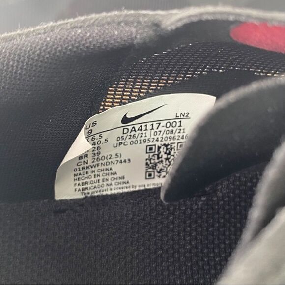 Nike Womens Ace Summerlite Black/Gold Mesh Golf Shoes DA4117-001 size 9 New - Picture 9 of 9